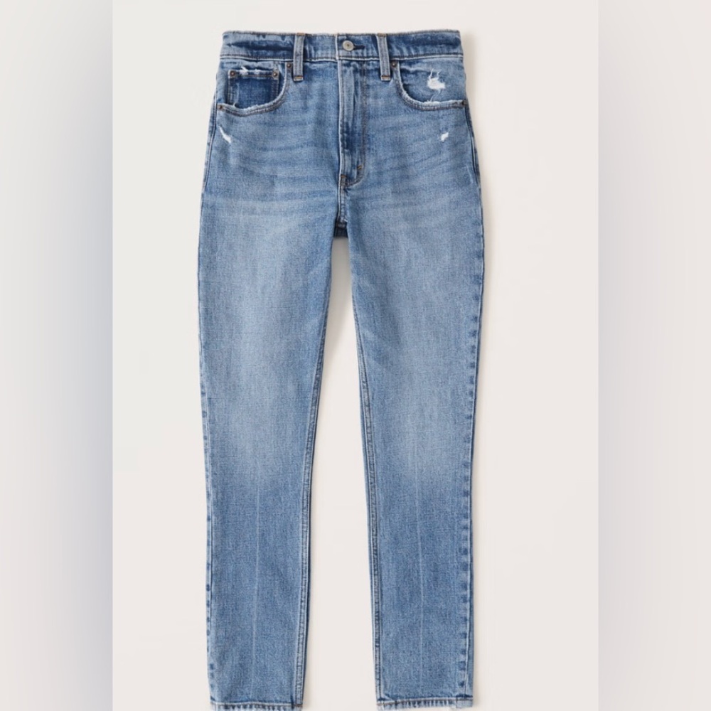 Abercrombie & Fitch | The High Rise Skinny Jean - Medium Denim